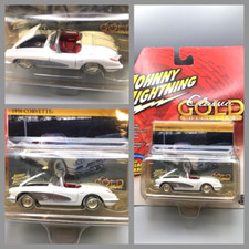 Johnny Lightning Chevy Chevrolet 1958 58 Corvette Vette New In Package