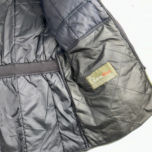 Vintage 1960s Green Parka Puffer Jacket Coat Men's L USA Refrigiwear Ski 60s - Picture 3 of 14