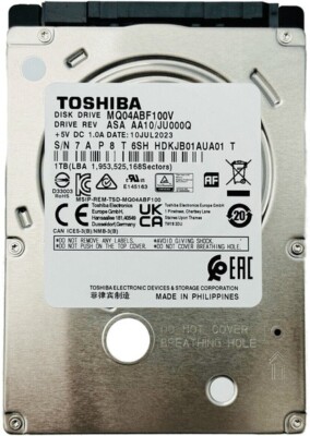 Toshiba Hdd Toshiba Mq04abf100 Laptop Toshiba MQ04ABF100 1TB Hard
