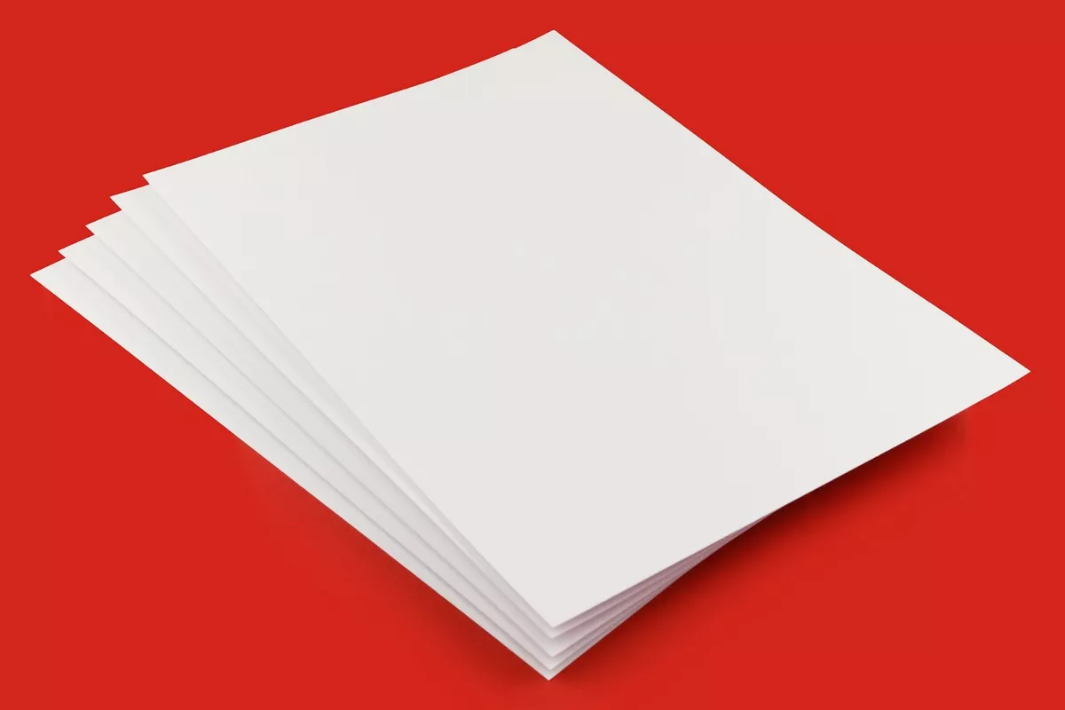 White Gloss Paper And Card A3 A4 A5 Coated Paper