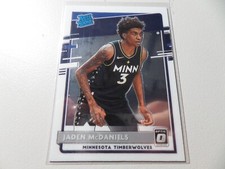 2020-21 Donruss Optic Rated Rookie #178 Jaden McDaniels RC Timberwolves