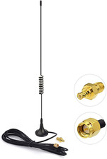 Dual Band 978Mhz 1090Mhz 5Dbi Magnetic Base SMA Male MCX Antenna for Avi