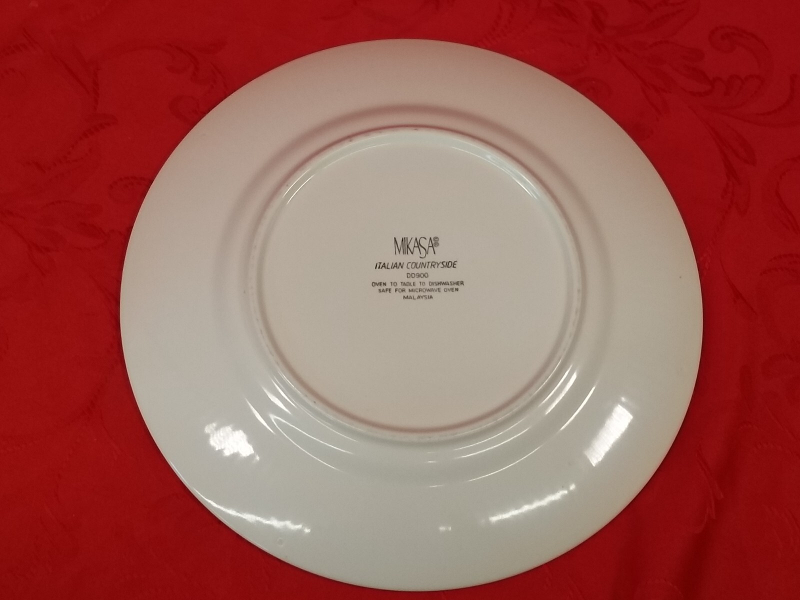 Mikasa Italian Countryside Set of 2 Dinner Plates 11" Ironstone DD900