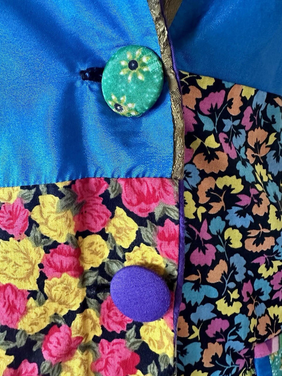 DOLCE & GABBANA* Vintage Runway S/S 1993 Patchwork Jacket
