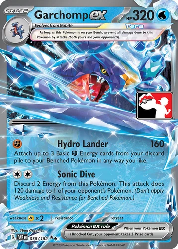 Garchomp Ex 038/182 Prize Pack Series Cards