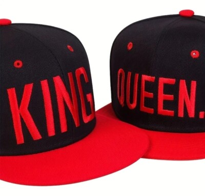 2 pezzi/Set Cappellino da baseball unisex per coppie, adatto per