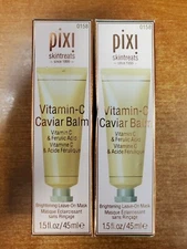 2 Pk: Pixi Beauty Vitamin C Caviar Balm Leave-On Mask 45ml (11D-2096)