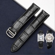 High Quality Genuine Leather Watch Band Strap 16 17 18 20 22 23 25mm For Ctr
