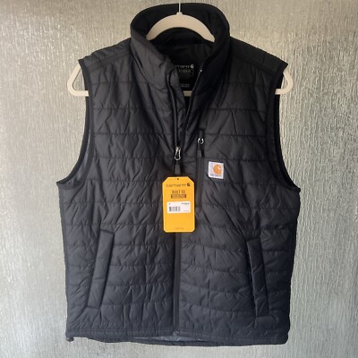 Carhartt 102286-001 Men's Medium Black Cordura Nylon Gilliam Vest NEW