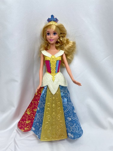 Disney Princess Aurora Sleeping Beauty Magic Color Change Dress Doll 12"