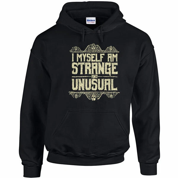 697 Strange and Unusual Hoodie funny 90s scary movie halloween horror sweatshirt