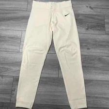 Men’s S M L $80 Nike Vapor Prime Baseball Pants Natural Off white BQ3239-120