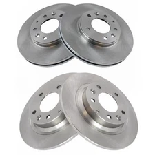 Front & Rear Disc Brake Rotor Set for Mazda 6
