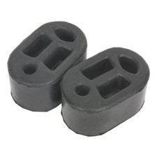 Sealey Exhaust Mounting Rubbers L70 x D45 H37 (Pack of 2) Pipe Tools DIY - EX01