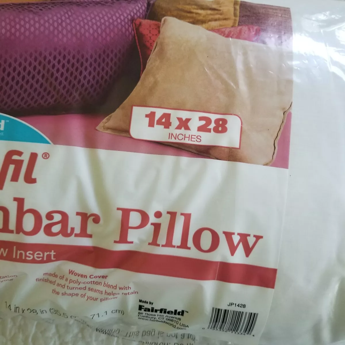 New Fairfield Poly fil Premier Lumbar Pillow Insert 14