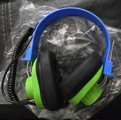 Vtg Leap Frog Schoolhouse Headphones Adjustable Leappad Head Phones By Califone