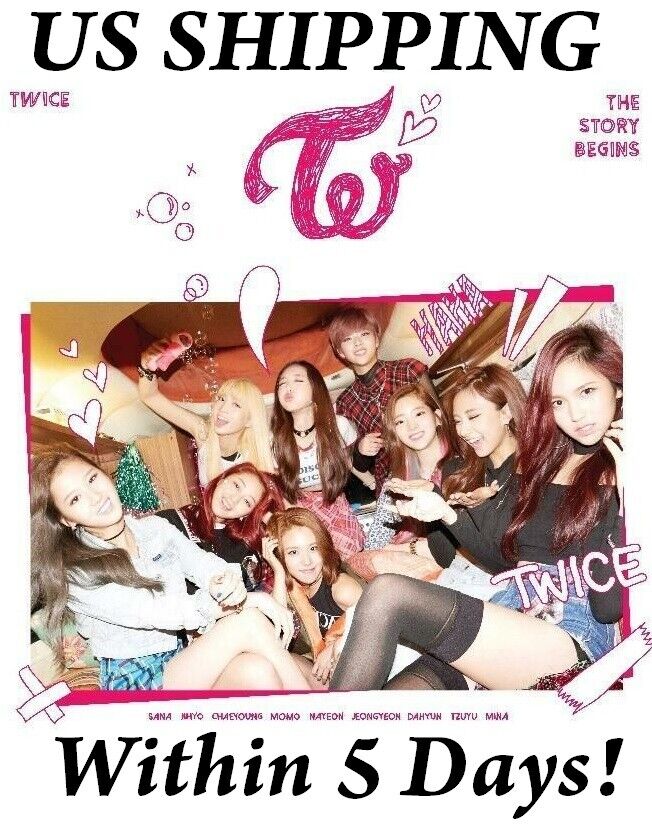 *US SHIPPING Twice[The Story Begins]1st Mini Album CD+Booklet+Galand+Card