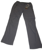 Damen Ock Wanderhose Outdoor Trekking Hose Zipphose Freizeithose Grau 34K - 17 N