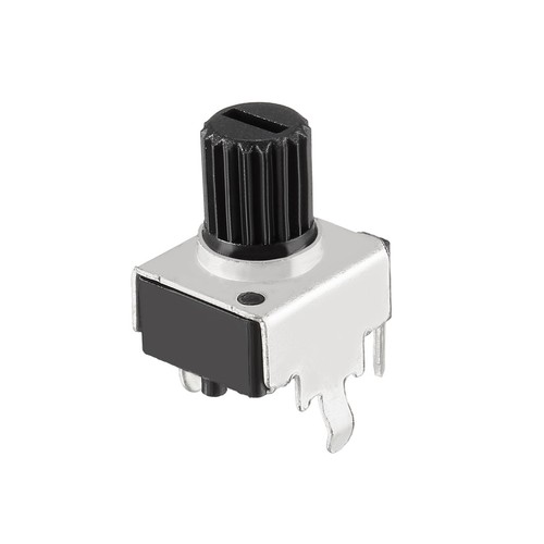 Carbon Film Potentiometer 100K Ohm Variable Resistors Single Turn Rotary, 10pcs - Imagen 3 de 4
