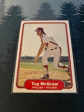 1982 Fleer - Tug McGraw #251 - FREE SHIPPING