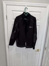 Men’s Port Authority Black Zip Up Lightweights Jacket XL “Tyco Integrated Sec”