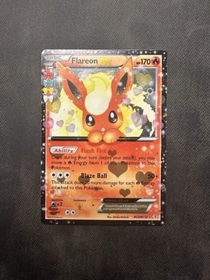 Pokémon TCG Flareon EX RC6 - Englisch - Near Mint - Radiant Collection