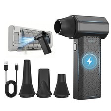 110000RPM Electric Air Duster 3 Speed Rechargeable Blower For PC Keyboard Car