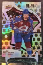 2021-22 Upper Deck Allure Alex Newhook #119 NHL Shield 1917 Rookie RC