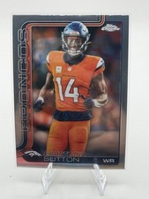 2025 Topps Chrome Football Courtland Sutton #86 Broncos