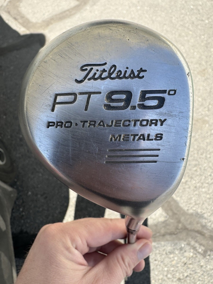 Titleist PT9.5° Pro Trajectory Metals Driver with Steel Shaft | eBay
