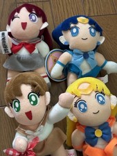 Sailor Moon stuffed doll plush toy lot of 4 w/tags BANPRESTO from japan