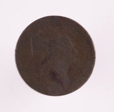 1795 Liberty Cap Half Cent Plain Edge No Pole (B2718)