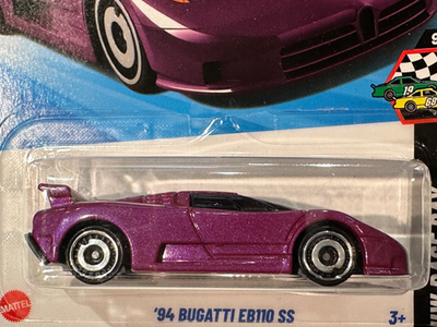 2025 🔥HOT WHEELS 🛞 BUGATTI EB110 SS, 9/10 HW RACE DAY , 221/250