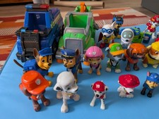 Paw Patrol Action Figures Bundle With Vehicles And Ryder