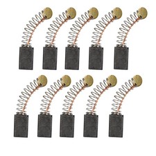 Carbon Brushes 10pcs Carbon Metal Grinders Kit Motors Part Replacement