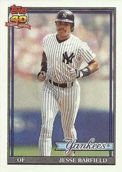 1991 Topps #85 Jesse Barfield
