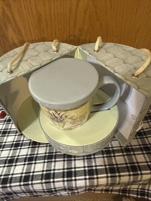 Real Friends Listen /Their Hearts 11oz Ceramic Mug Lavender Tea Jane Shasky New