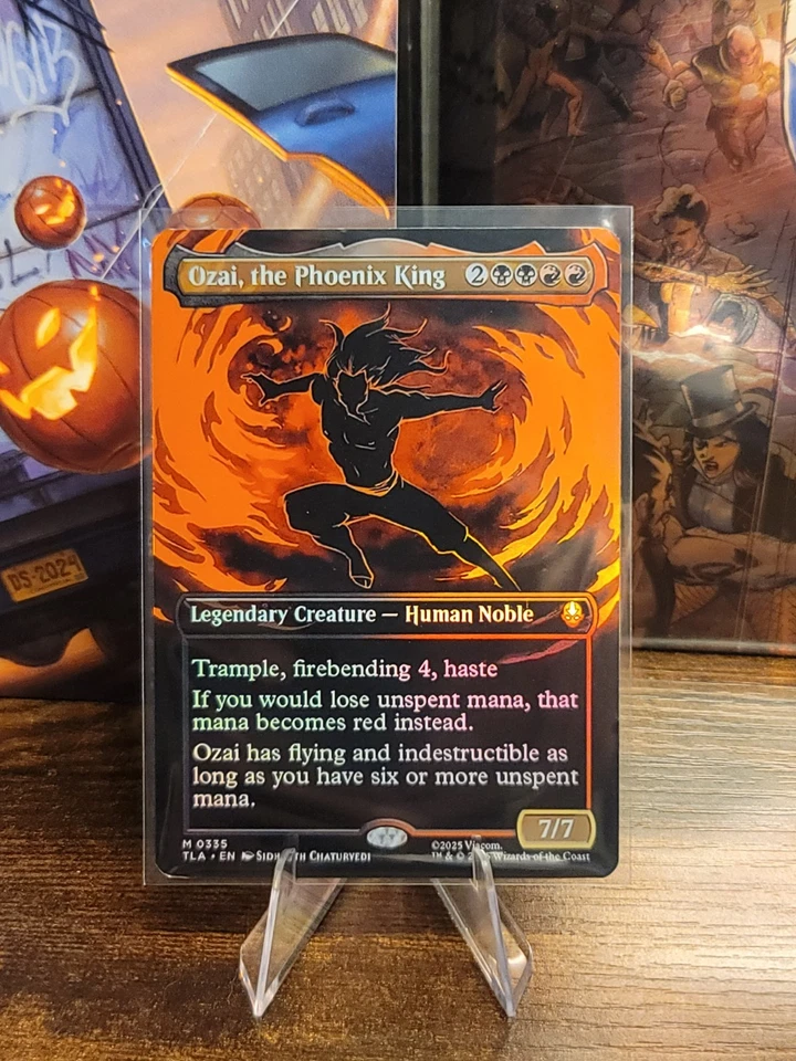 Ozai The Phoenix King фольга Playtest карта для MTG EDH аватар превосходное качество - Изображение 2 из 3