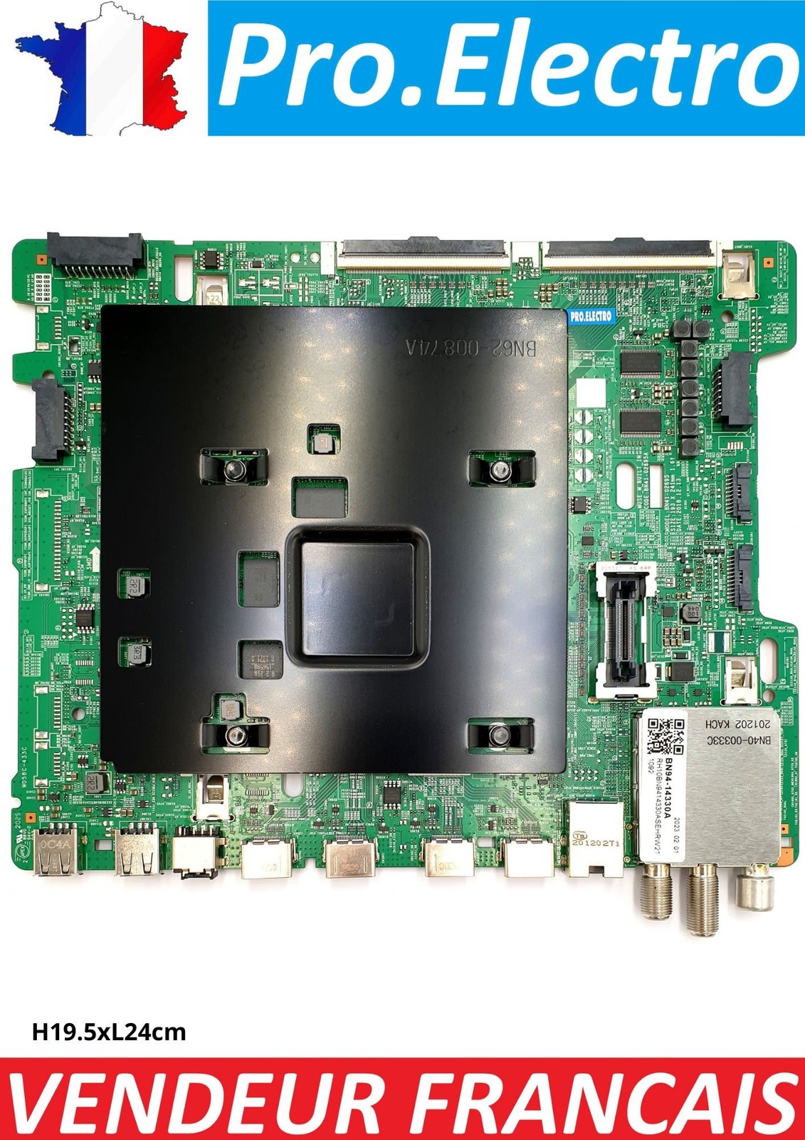 Carte mère Samsung BN94-14330A pour réparer le téléviseur du salon familial