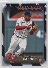 2024 Topps Series 1 Independence Day 6/76 Enmanuel Valdez #300 08jk