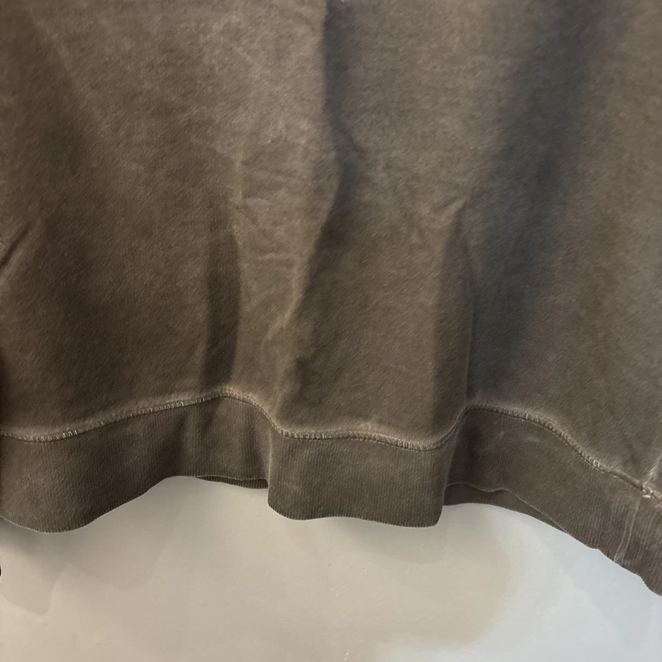 LIFE IS GOOD Sudadera Bordada Gris Bordada Manga Larga Mujer’s Talla S Foto 4 de 4