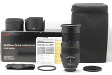 Almost Unused Sigma APO 50-500mm F4.5-6.3 DG EX Lens JAPAN Pentax