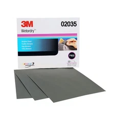 3M 02035, 800 Grit Wet or Dry Sand Paper
