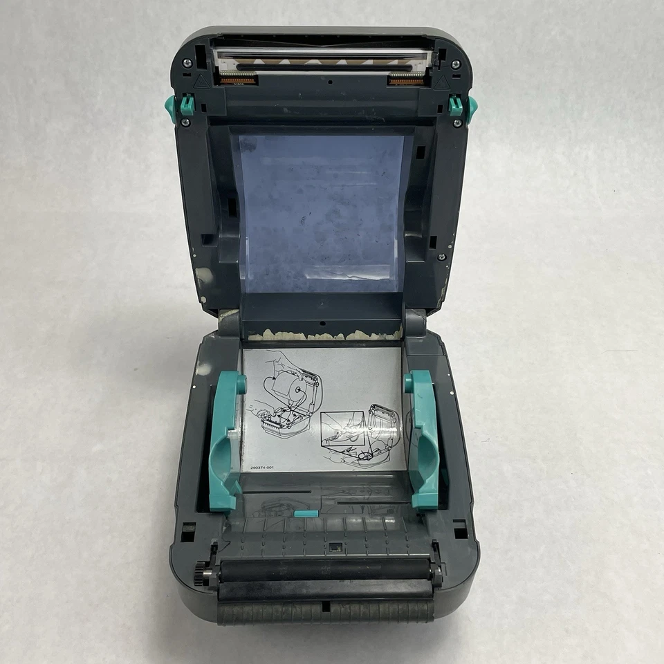 Zebra GX420d Thermal Label Printer Tested Working - Image 3 of 4