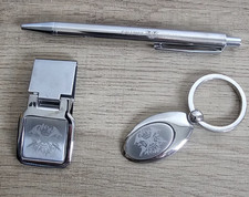Calumet Fire Brigade Metal Money Clip, Pen, K...