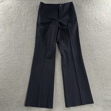 Classiques Entier Womens Pants Blue Size 6 Career Office Work Wool Blend