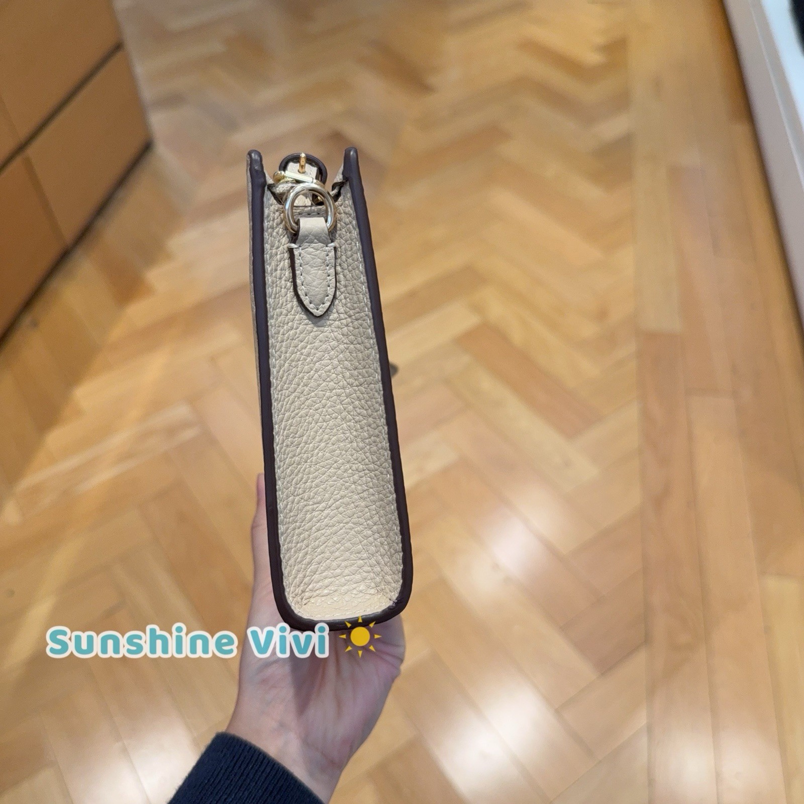 NWT Coach Slim Crossbody Bag Signature Leather CCI75 OAT refined pebble Leather