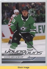 2024-25 Upper Deck Extended Series Young Guns Justin Hryckowian #723 READ 1tf3