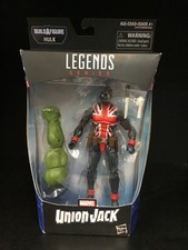 Marvel Legends Union Jack Action Figure W Smart Hulk Build-a-Figure Piece NIP