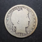 1895  *O * BARBER SILVER QUARTER  ***NICE*** FREE SHIPPING   C2038